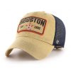 Houston Astros 47 Brand Gaudet Khaki Clean Up Mesh Snapback Hat