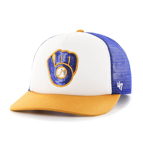 Milwaukee Brewers Glimmer Captain Cf Royal 47 Brand Womens Hat