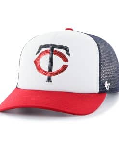 Minnesota Twins Glimmer Captain Cf Navy 47 Brand Womens Hat