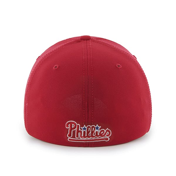 Philadelphia Phillies Game Time Closer Red 47 Brand Stretch Fit Hat ...