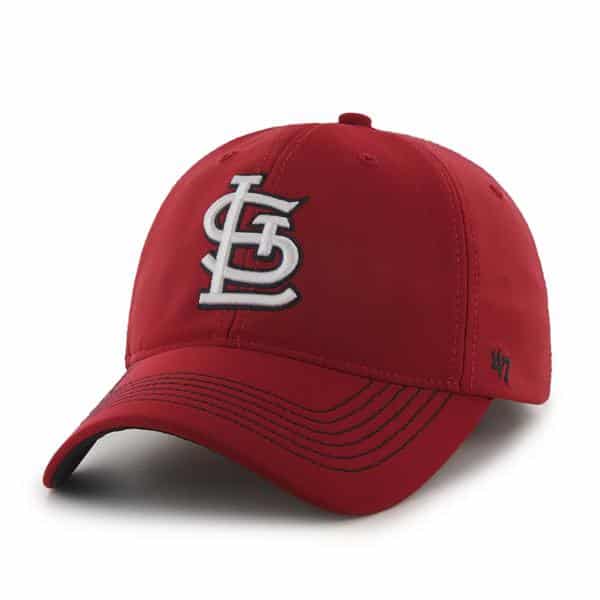 St. Louis Cardinals Game Time Closer Red 47 Brand Stretch Fit Hat ...