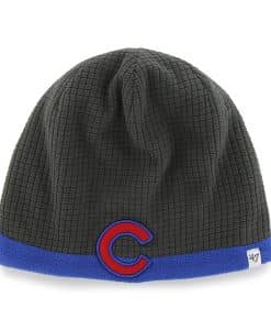 Chicago Cubs 47 Brand YOUTH Grid Fleece Beanie Hat