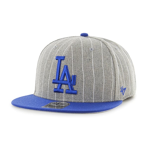 Los Angeles Dodgers Holbrook Captain Gray 47 Brand Adjustable Hat ...