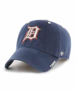 Detroit Tigers 47 Brand Ice Navy Clean Up Adjustable Hat