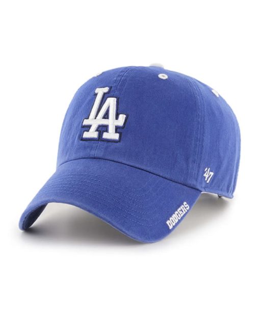 Los Angeles Dodgers 47 Brand Ice Blue Clean Up Adjustable Hat