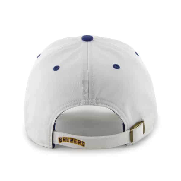 Milwaukee Brewers Ice White 47 Brand Adjustable Hat - Detroit Game Gear