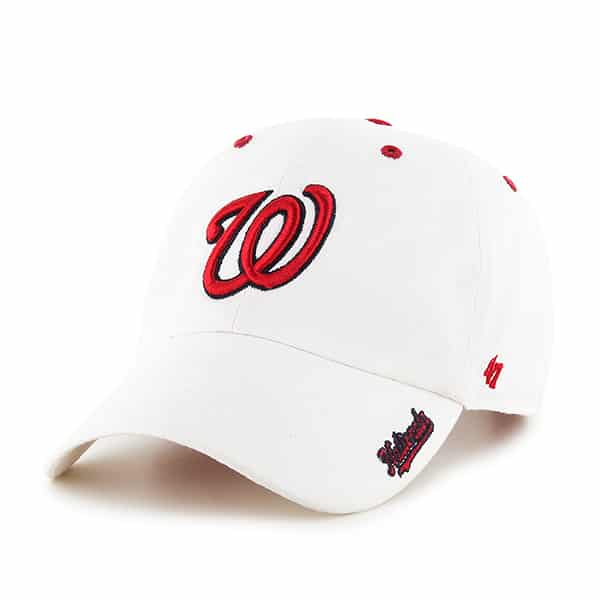 Washington Nationals Ice White 47 Brand Adjustable Hat