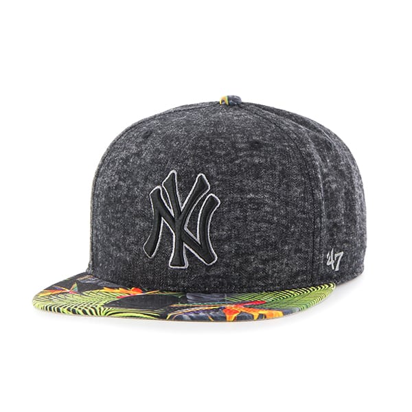 New York Yankees Miramar Captain Black 47 Brand Adjustable Hat