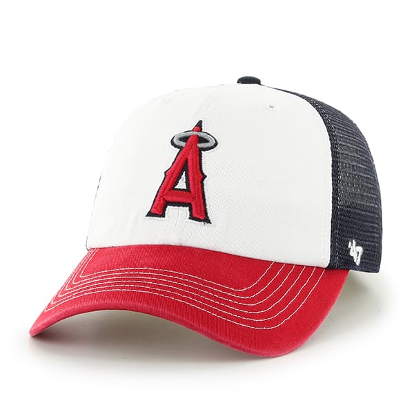 Los Angeles Angels Mckinley Closer Navy 47 Brand Stretch Fit Hat ...