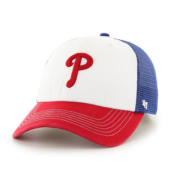 Philadelphia Phillies Mckinley Closer Royal 47 Brand Stretch Fit Hat