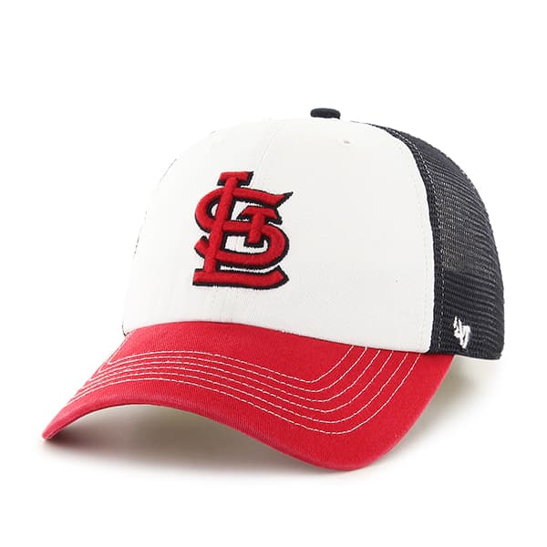 St. Louis Cardinals Mckinley Closer Navy 47 Brand Stretch Fit Hat