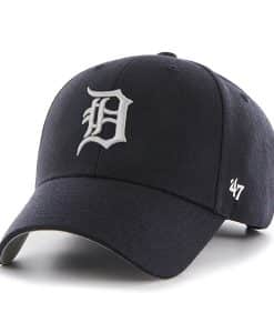 Detroit Tigers 47 Brand Navy Home MVP Adjustable Hat