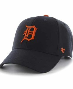 Detroit Tigers 47 Brand MVP Navy Road Adjustable Hat