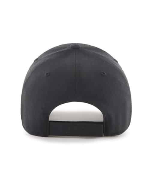 Los Angeles Dodgers 47 Brand All Black MVP Adjustable Hat - Image 2