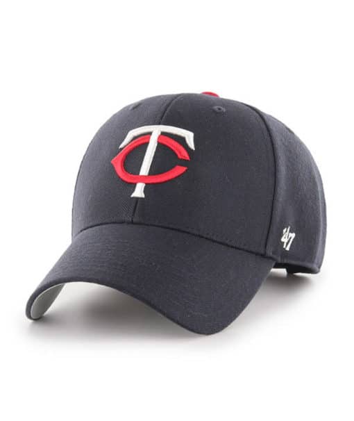 Minnesota Twins 47 Brand Home Navy MVP Adjustable Hat