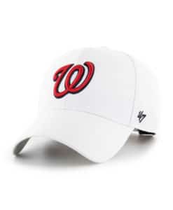 Washington Nationals 47 Brand White MVP Adjustable Hat