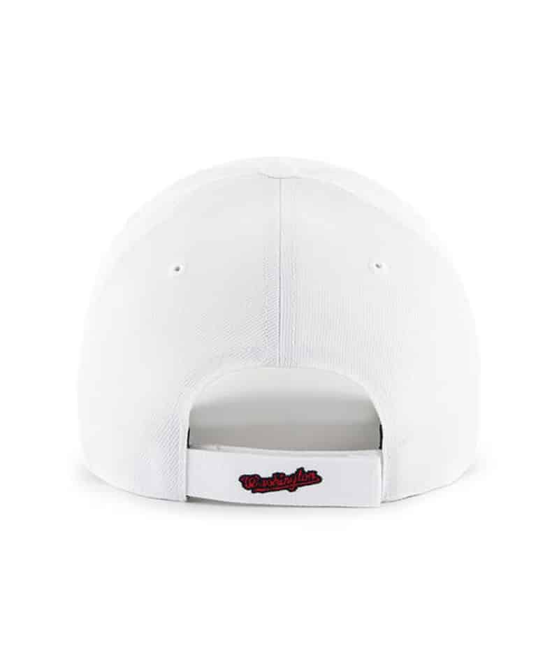 Washington Nationals 47 Brand White MVP Adjustable Hat - Detroit Game Gear