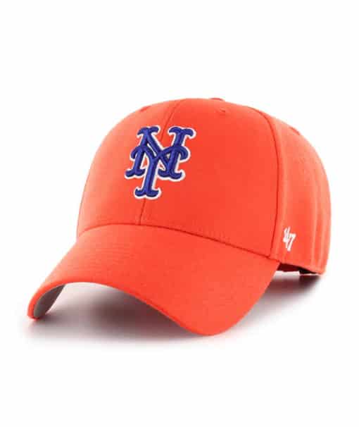 New York Mets 47 Brand Orange MVP Adjustable Hat