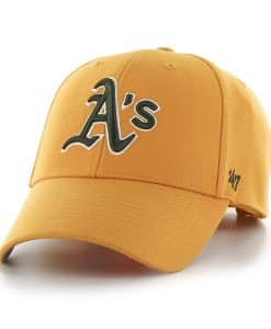 Oakland Athletics MVP Gold 47 Brand Adjustable Hat
