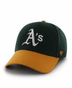 Oakland Athletics 47 Brand Green Gold Home MVP Adjustable Hat