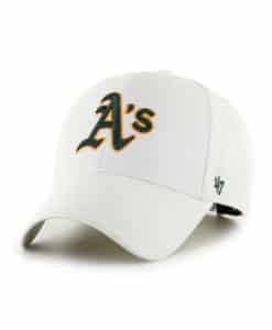 Oakland Athletics 47 Brand White MVP Adjustable Hat