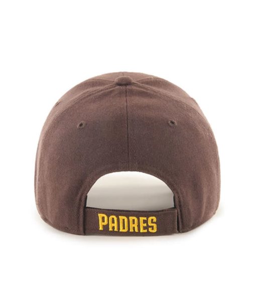 San Diego Padres 47 Brand Brown MVP Adjustable Hat - Image 2
