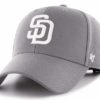 San Diego Padres 47 Brand Dark Gray MVP Adjustable Hat