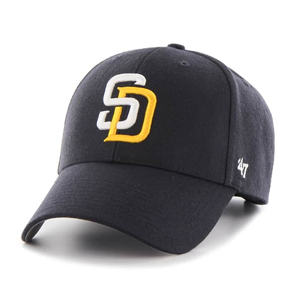 San Diego Padres MVP Navy 47 Brand Adjustable Hat