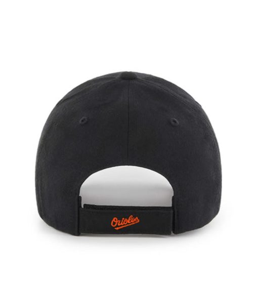 Baltimore Orioles 47 Brand Black Orange MVP Adjustable Hat - Image 2