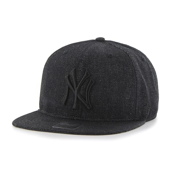 New York Yankees Nero Captain Black 47 Brand Adjustable Hat