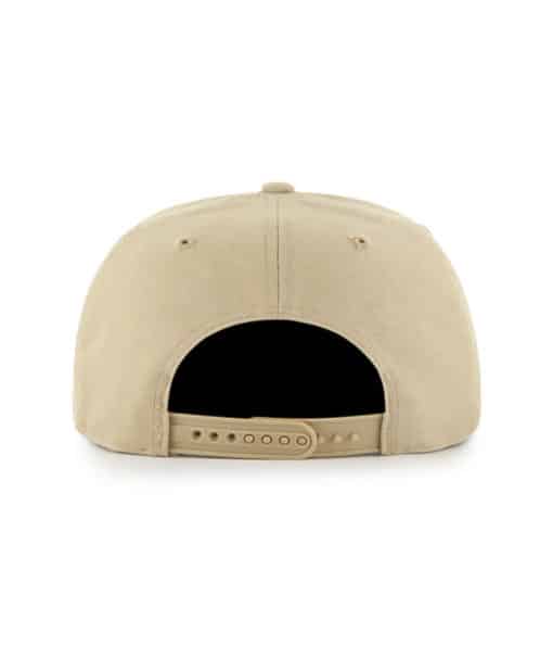 Los Angeles Dodgers 47 Brand Khaki No Shot Snapback Hat - Image 2