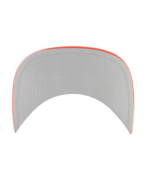 San Francisco Giants 47 Brand No Shot Gray Orange Snapback Hat - Image 3