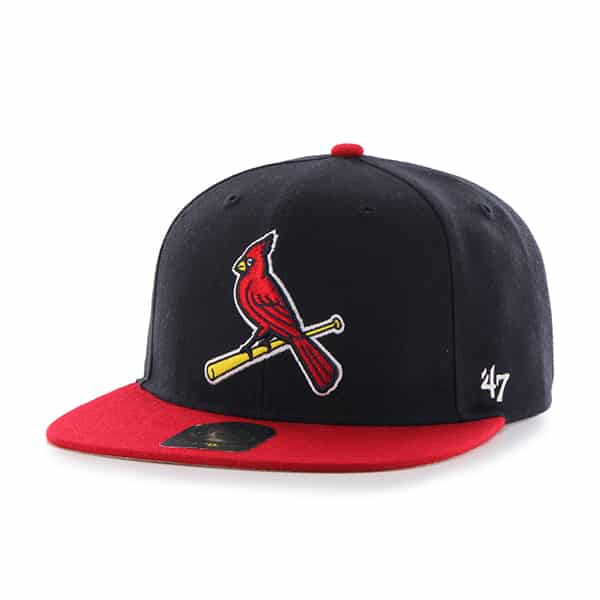 Youth St. Louis Cardinals '47 Red/Navy Lil Shot Two-Tone Snapback Hat