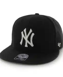 New York Yankees Nostalgia Black 47 Brand Adjustable Hat