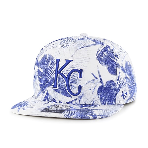 Kansas City Royals Ohana Captain Dt White 47 Brand Adjustable Hat ...