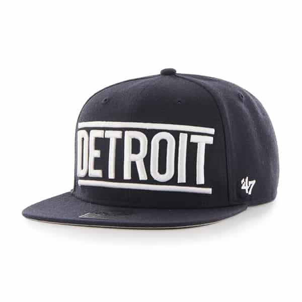 Detroit Tigers On Track Captain Navy 47 Brand Adjustable Hat