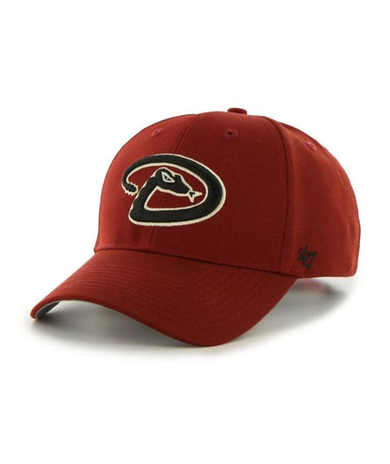 Arizona Diamondbacks 47 Brand Home Sedona Red Basic MVP Adjustable Hat ...