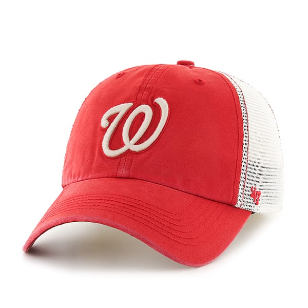 Washington Nationals Rockford Closer Red Rock 47 Brand Stretch Fit Hat