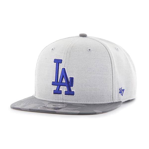 Los Angeles Dodgers Recon Camo Captain Gray 47 Brand Adjustable Hat ...