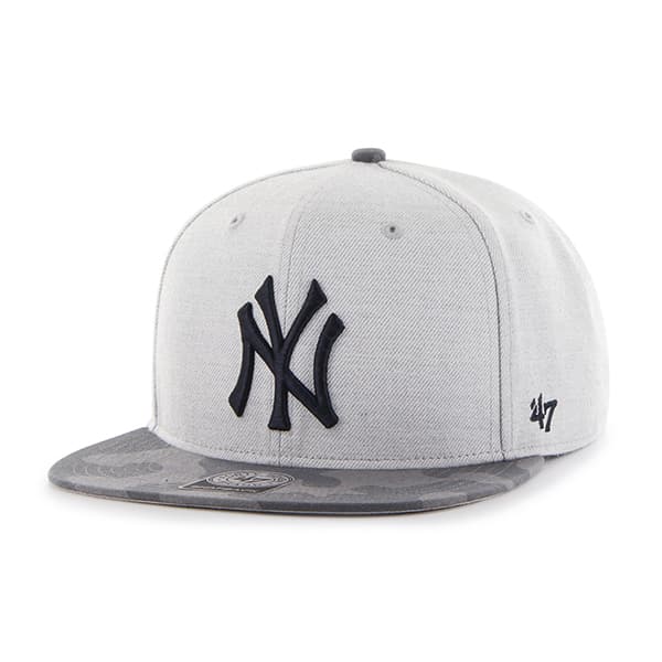 New York Yankees Recon Camo Captain Gray 47 Brand Adjustable Hat