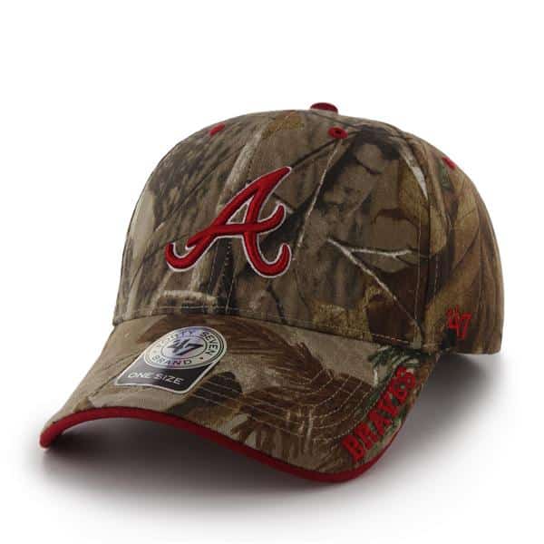 Atlanta Braves 47 Brand Camo Realtree Frost Adjustable Hat - Detroit Game  Gear