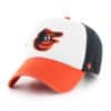 Baltimore Orioles 47 Brand Home Black White Orange Clean Up Adjustable Hat