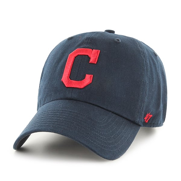 Cleveland Indians 47 Brand Navy Road Clean Up Adjustable Hat