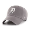 Detroit Tigers 47 Brand Dark Gray Clean Up Adjustable Hat