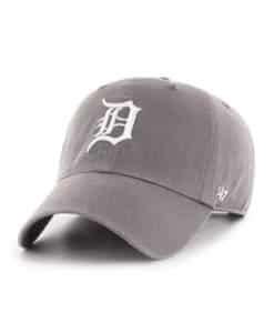 Detroit Tigers 47 Brand Dark Gray Clean Up Adjustable Hat