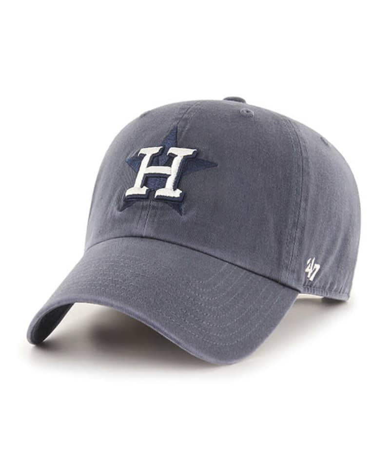 Houston Astros Clean Up Vintage Navy 47 Brand Adjustable Hat