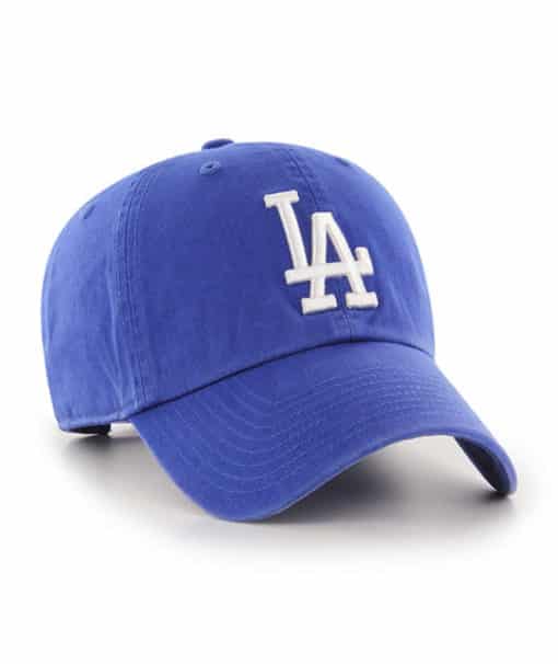 Los Angeles Dodgers 47 Brand Blue Clean Up Adjustable Hat - Image 3