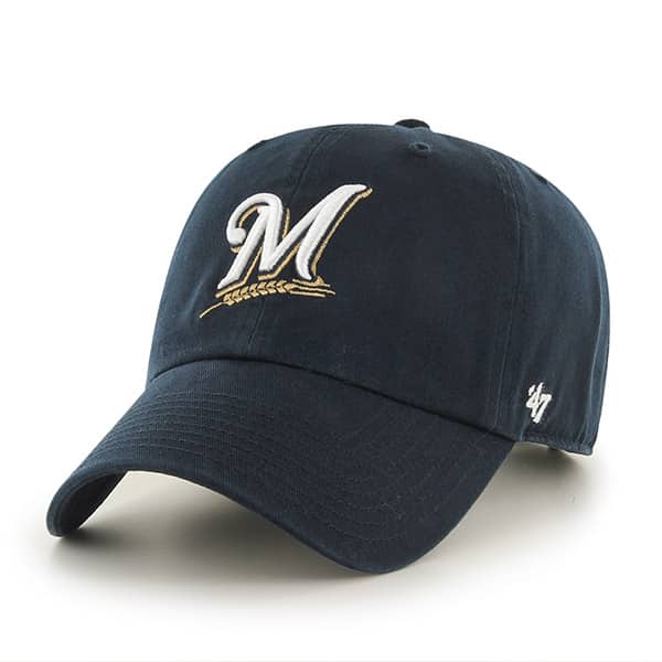 Milwaukee Brewers Clean Up Home 47 Brand Adjustable Hat