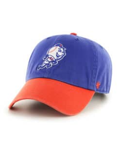 New York Mets 47 Brand Batting Practice Blue Clean Up Adjustable Hat