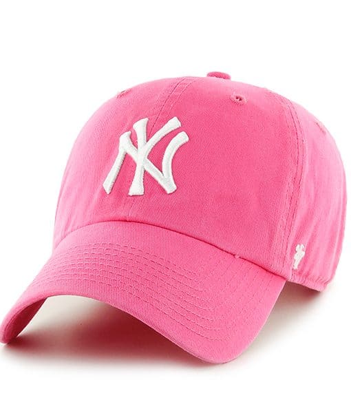 New York Yankees Clean Up Pink 47 Brand YOUTH Hat Detroit Game Gear